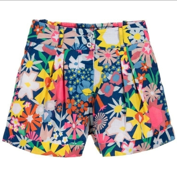 Stella McCartney Kids Floral Loose Shorts Size 6Y - Picture 1 of 8